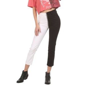 ✨Revice Denim Black + White Yin and Yang Jeans✨